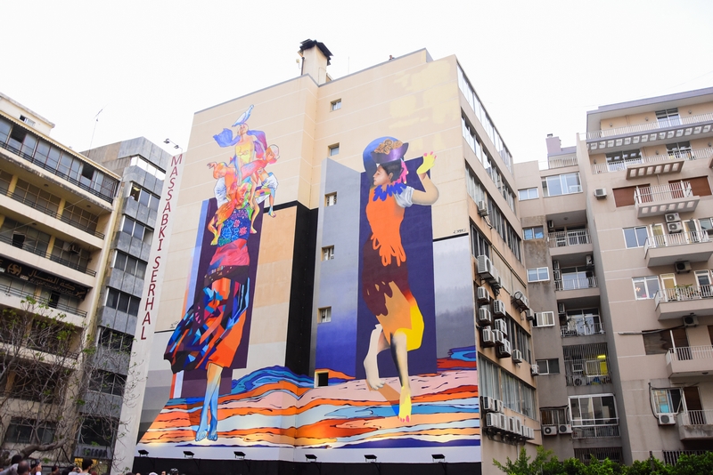 Art Of Change By Ahla Fawda Returns With New Colors To Hamra Street 